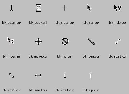 Windows XP Cursors