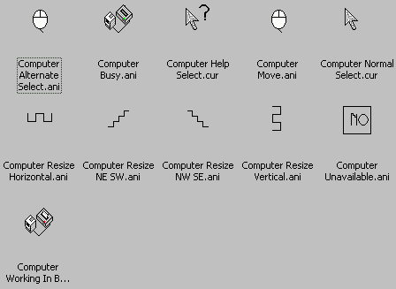 free computer cursors