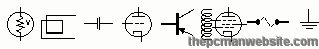 vac tube symbols