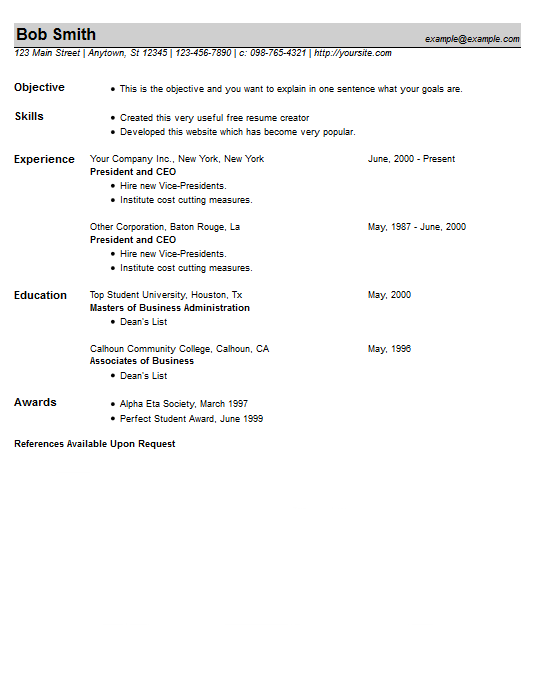 resume example 23