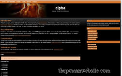 alpha template