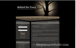 behind the tree3 template