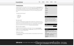 monotone template