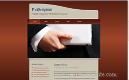 postscriptum template