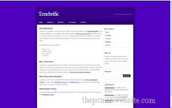 tenebrific template