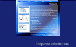 metamorph blueabstract template