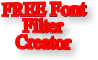 font filter creator