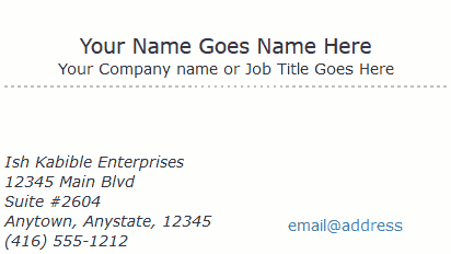 virtual business card 1